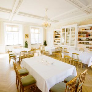 Eiler Holcks stue på Holckenhavn Slot