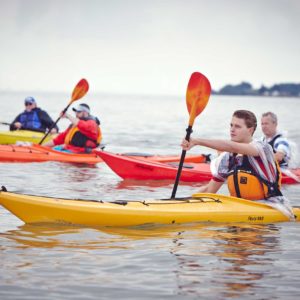 Havkajakroning som teambuildingaktivitet