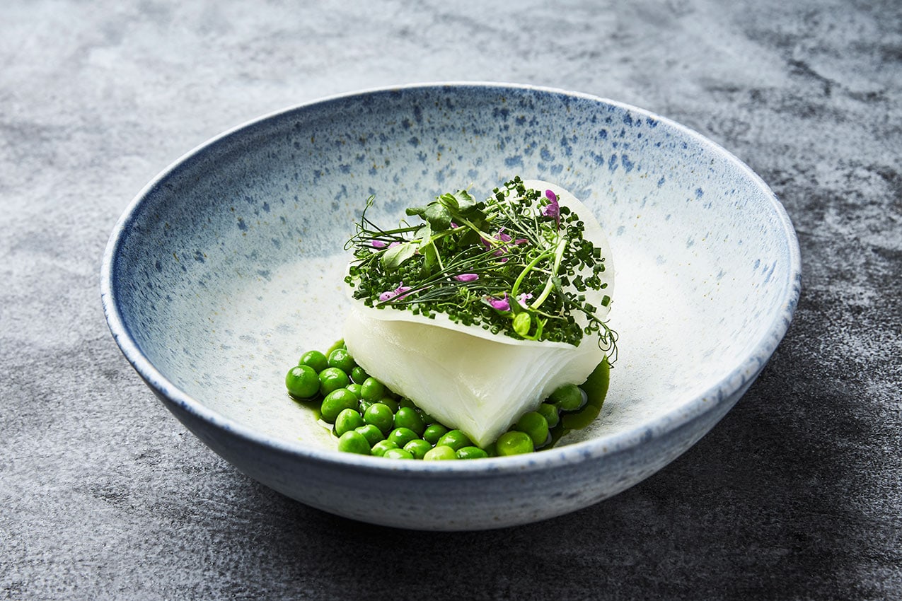 Fiske forret fra Holckenhavn Slotskøkken