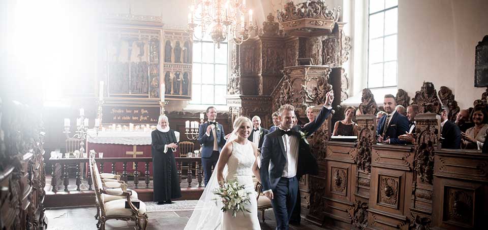 Vielse i Slotskirke på Holckenhavn Slot